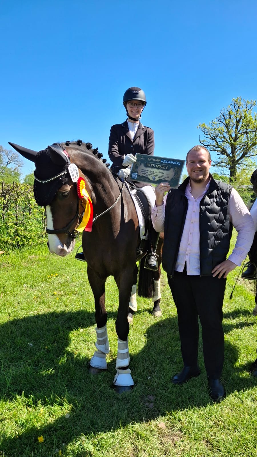 Wir waren live dabei: Siegerehrung auf dem Pferdeturnier 🐴