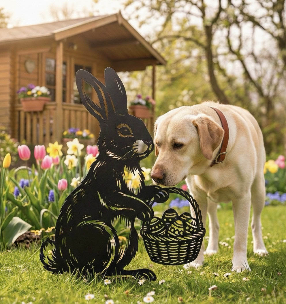 Der Metall-Mümmelmann 60 cm Oster-Special-Edition 2026