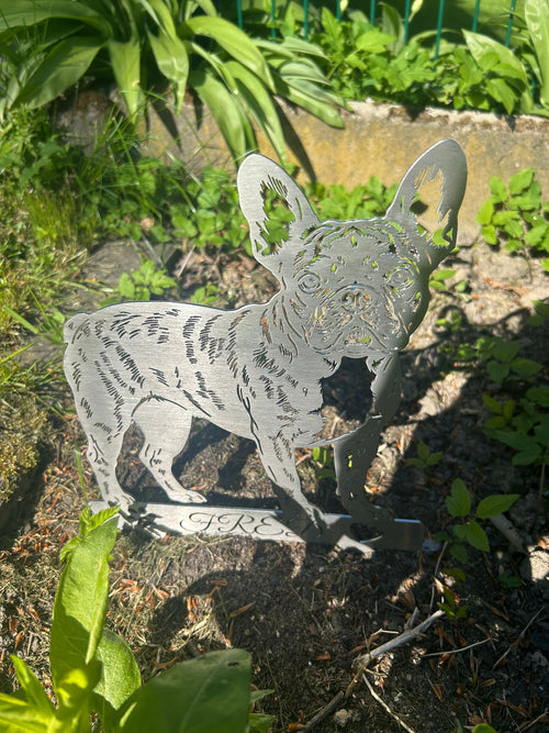 Erinnerung an verstorbenen Hund | Metallportrait | MyMetalPet